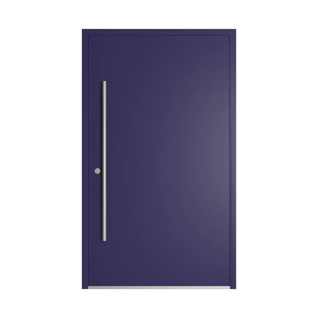 RAL 5022 niebieski ciemny drzwi-wejsciowe wypelnienia pvc przeszklone