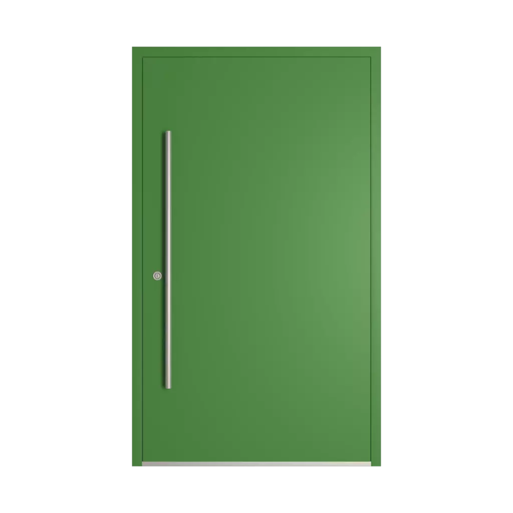 RAL 6017 zielony majowy drzwi-wejsciowe wypelnienia pvc przeszklone
