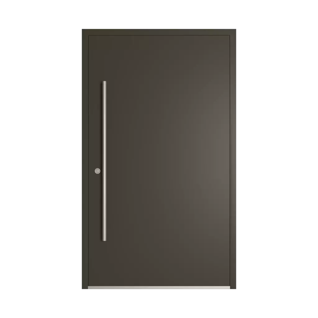 RAL 6022 oliwkowy brązowy produkty drzwi-wejsciowe-aluminiowe    