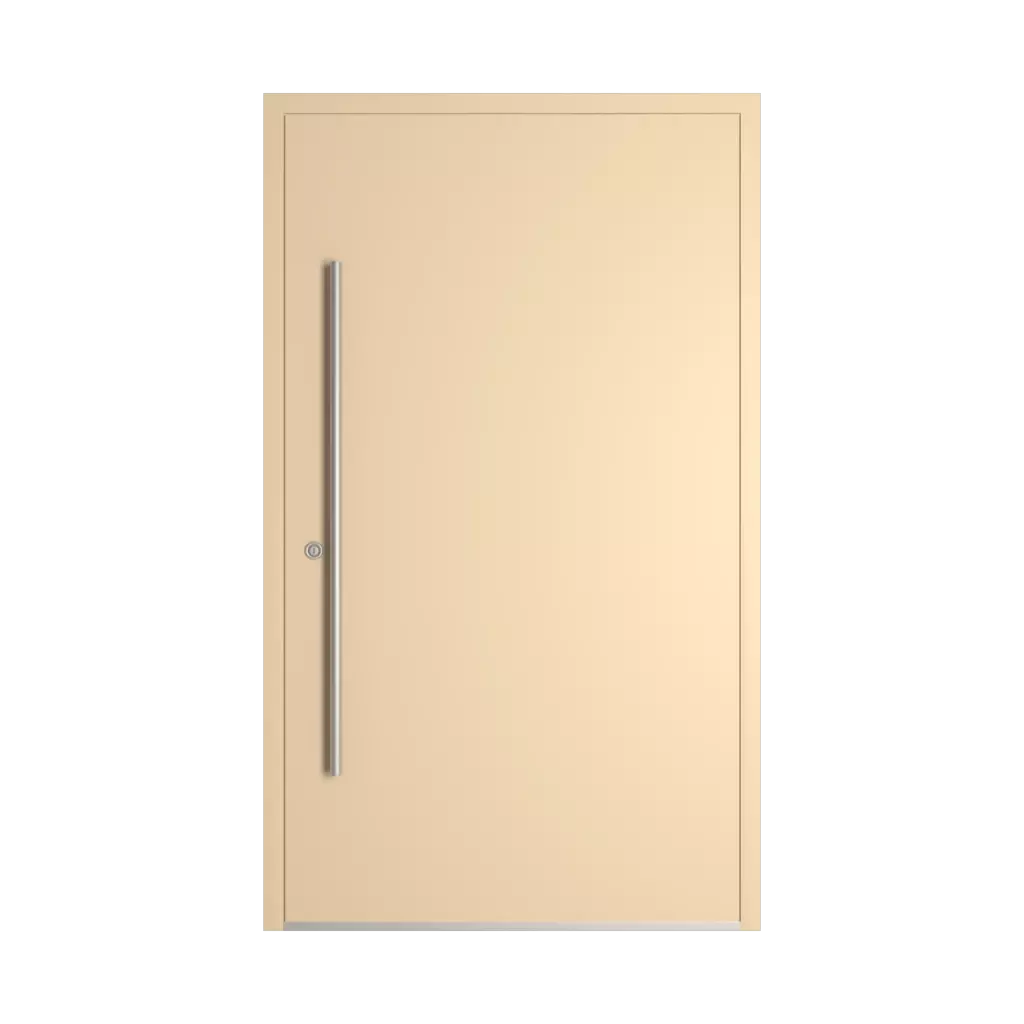 RAL 1015 kremowo-beżowy drzwi-wejsciowe wypelnienia aluminium pelne
