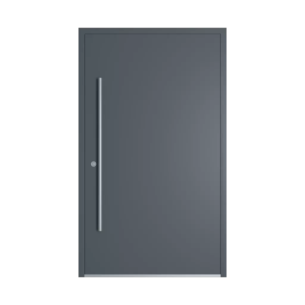 RAL 7011 szary stalowy produkty drzwi-wejsciowe-aluminiowe    