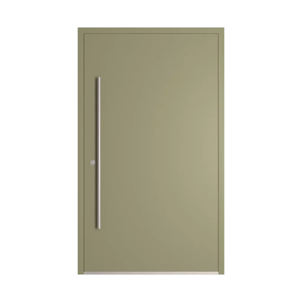 RAL 7034 szary żółty produkty drzwi-wejsciowe-aluminiowe    