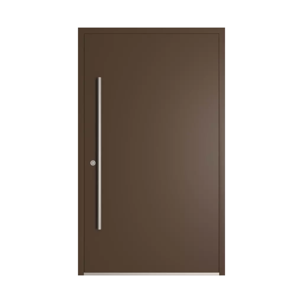 RAL 8028 brązowy produkty drzwi-wejsciowe-drewniane    