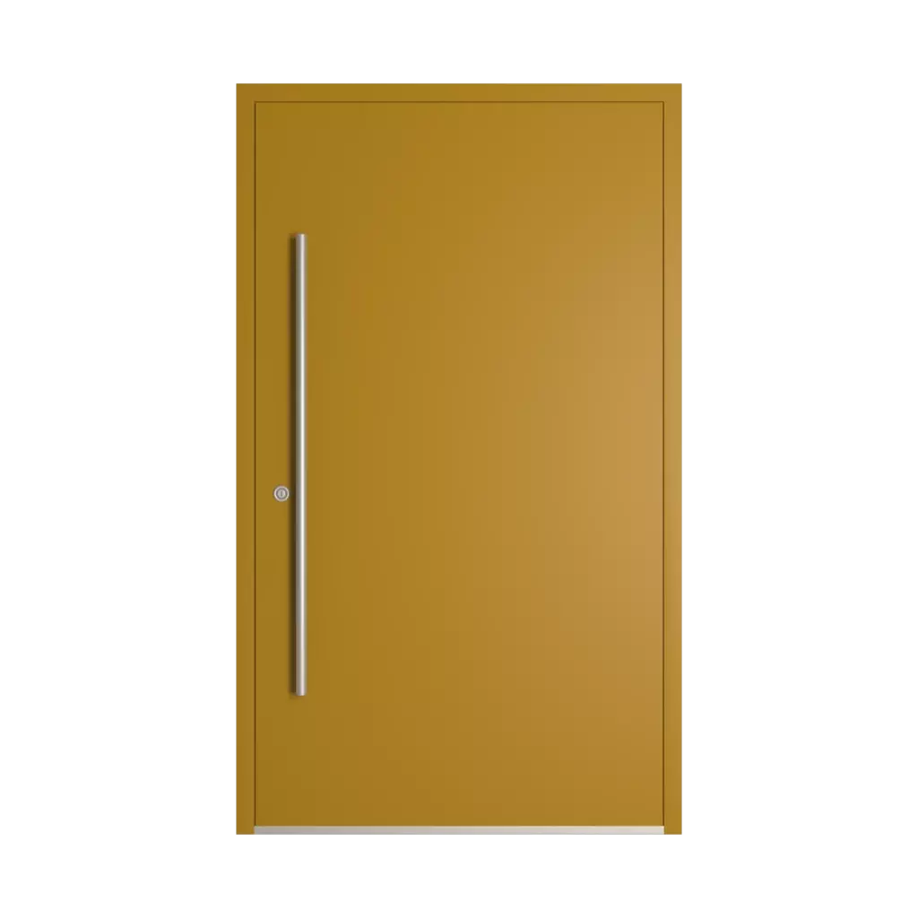 RAL 1027 oliwkowy drzwi-wejsciowe wypelnienia drewno pelne