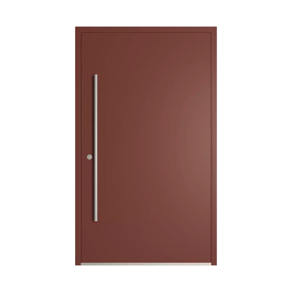 RAL 3009 czerwony tlenkowy produkty drzwi-wejsciowe-aluminiowe    