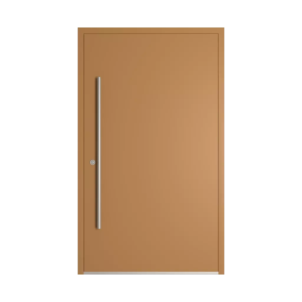 RAL 1011 irchowo–beżowy drzwi-wejsciowe wypelnienia drewno przeszklone