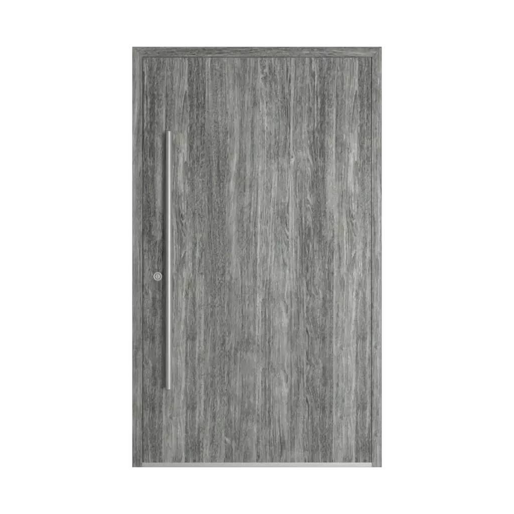 Sheffield oak concrete woodec drzwi-wejsciowe modele dindecor ll01  
