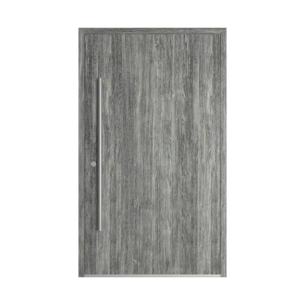 Sheffield oak concrete woodec drzwi-wejsciowe modele dindecor sk06-grey  