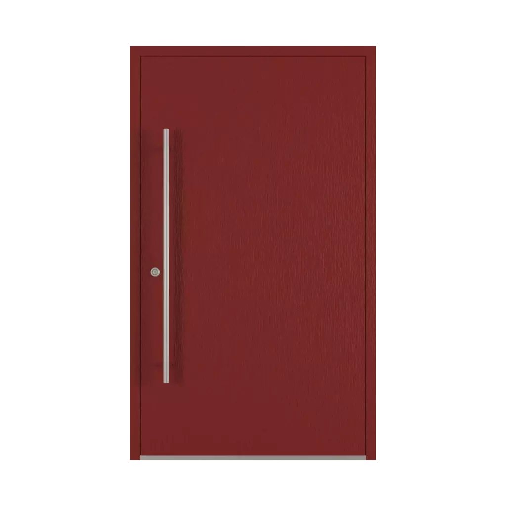 Ciemny czerwony drzwi-wejsciowe modele dindecor model-6129  