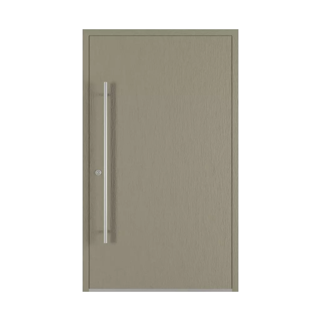 Betonowy szary drzwi-wejsciowe modele dindecor model-5041  