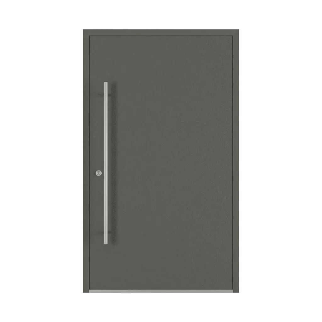 Szary kwarcowy drzwi-wejsciowe modele cdm model-23  
