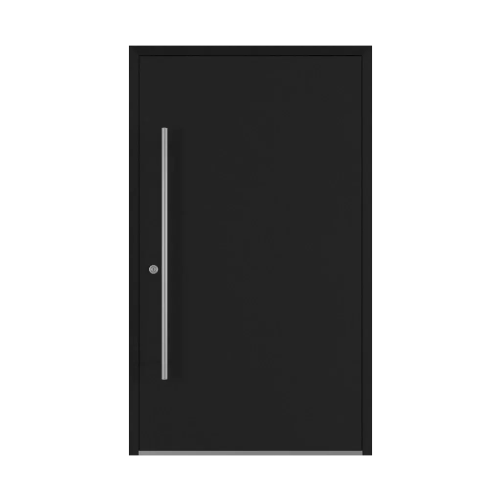 Jet black ✨ drzwi-wejsciowe modele dindecor ll01  