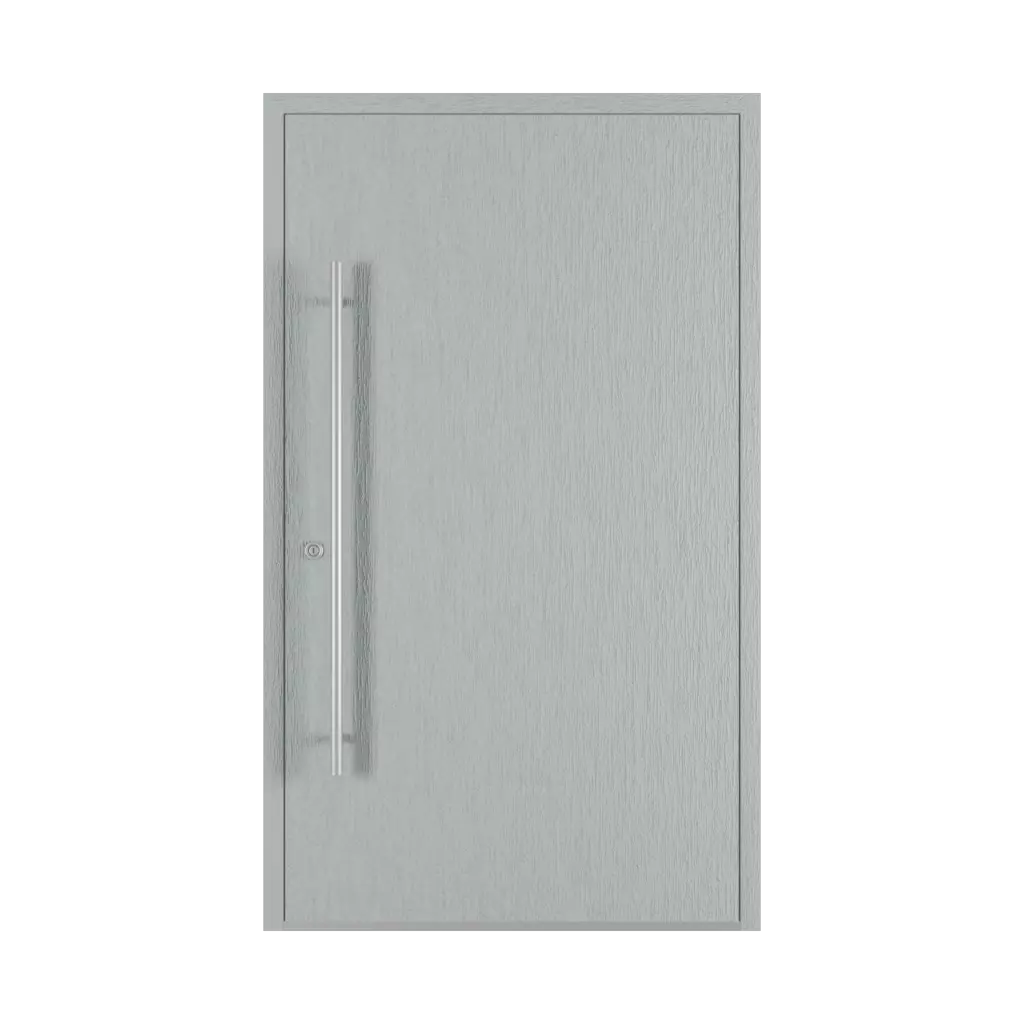 Szary strukturalny drzwi-wejsciowe modele dindecor model-5015  