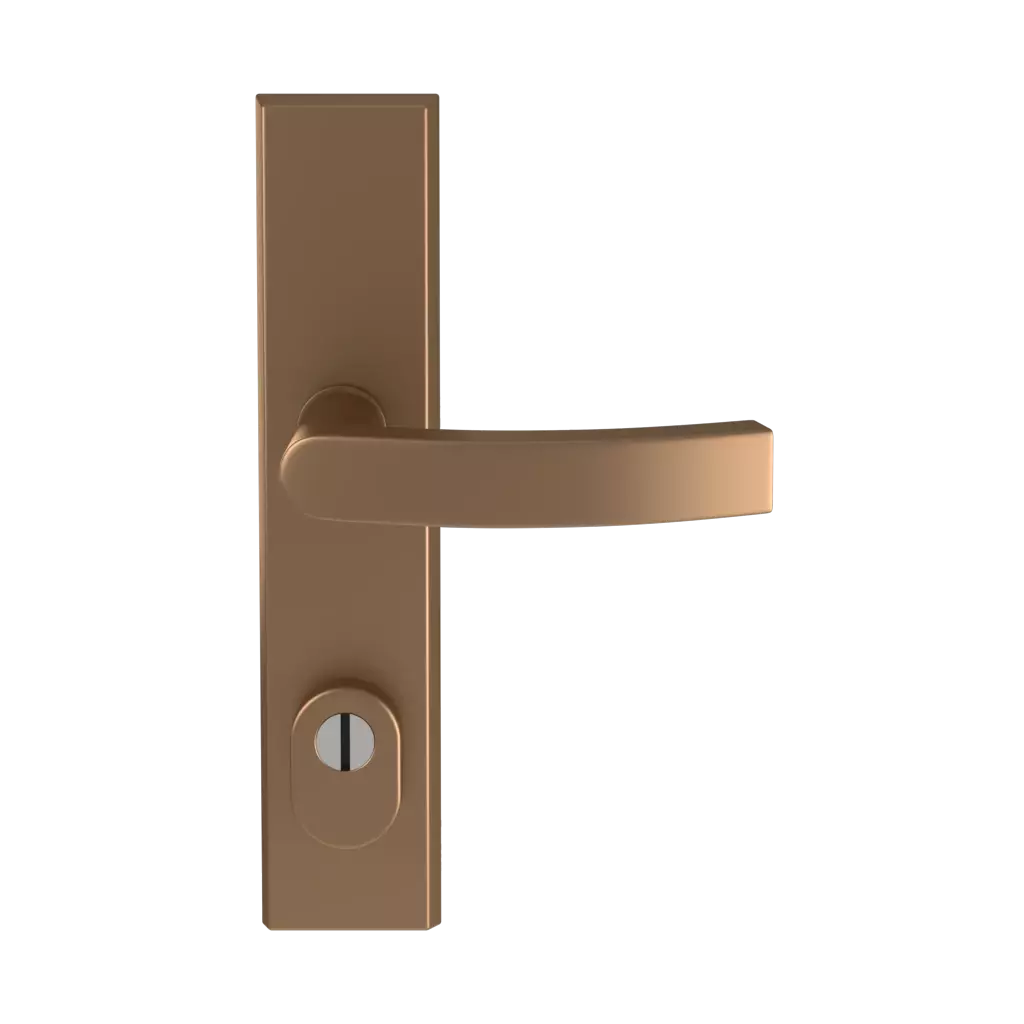 Stare złoto F4 drzwi-wejsciowe dodatki-do-drzwi klamki odin stare-zloto-f4 