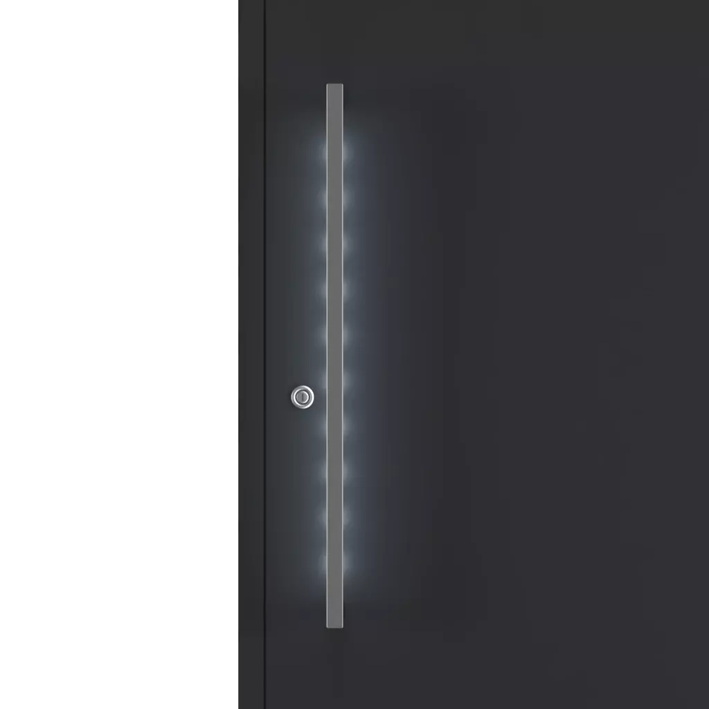 Podświetlenie pochwytów drzwi-wejsciowe dodatki-do-drzwi pochwyty pq-45 