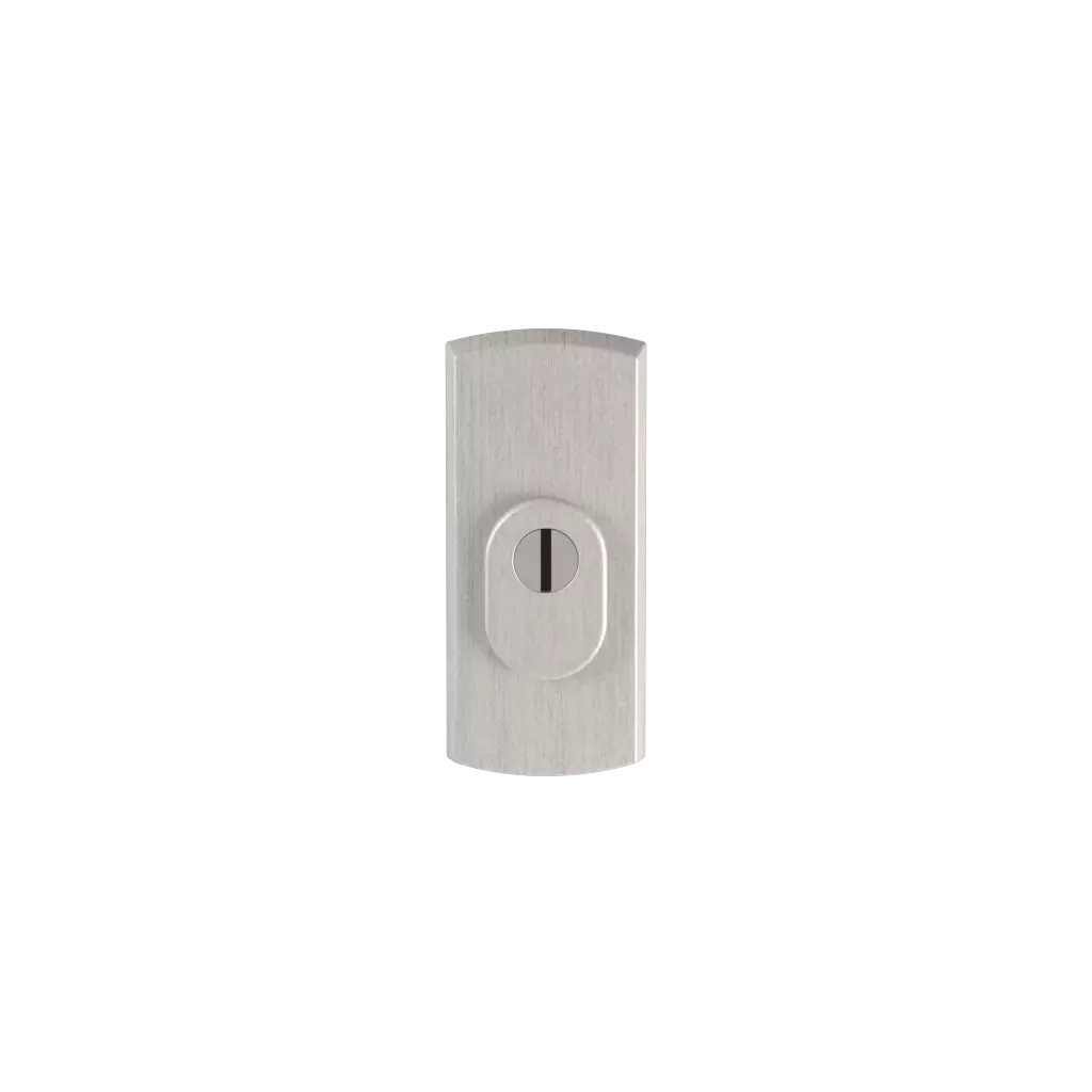Srebrny F1 drzwi-wejsciowe dodatki-do-drzwi rozety apollo srebrny-f1 