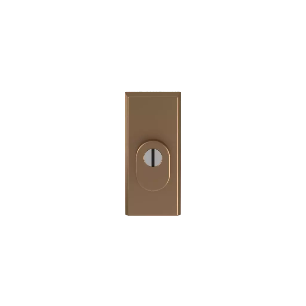 Stare złoto F4 drzwi-wejsciowe dodatki-do-drzwi rozety odin stare-zloto-f4 