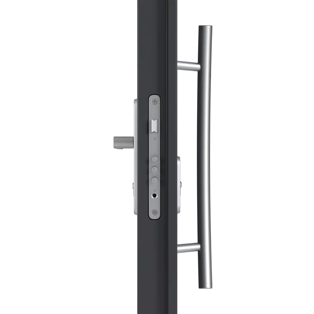 Klamka/pochwyt drzwi-wejsciowe wypelnienia aluminium przeszklone