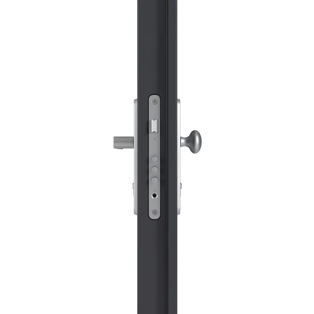 Klamka/gałka drzwi-wejsciowe wypelnienia aluminium pelne