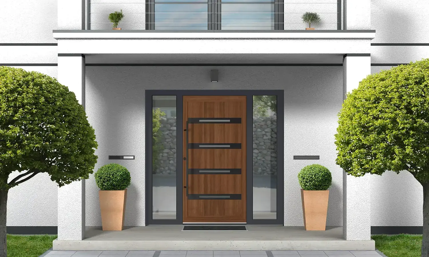 6005 PVC Black drzwi-wejsciowe modele dindecor 6005-pvc-black  