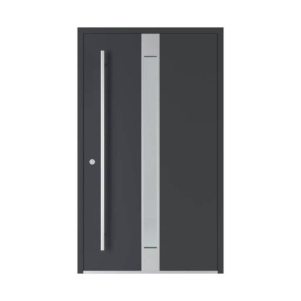 Model 1401 ✨ drzwi-wejsciowe kolory-drzwi kolory-ral ral-4012-perlowy-jezynowy 