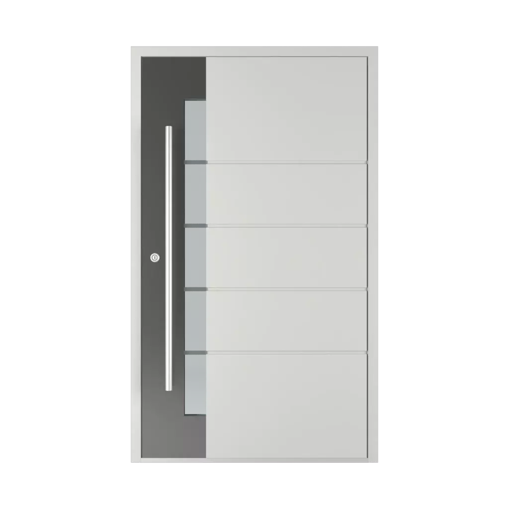 Model 6109 BS drzwi-wejsciowe modele aluminium 