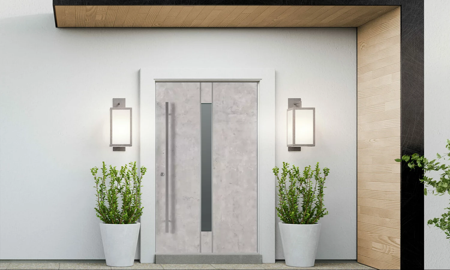 SK05 Beton 🏆 drzwi-wejsciowe modele dindecor sk05-beton  