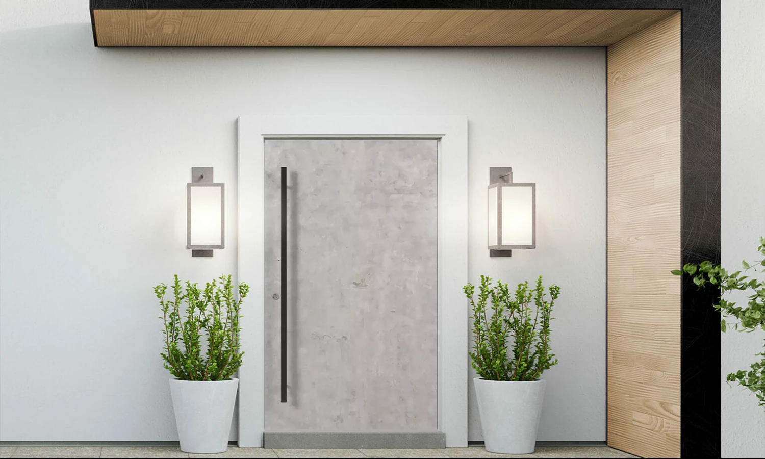 SK02 Beton 🏆 drzwi-wejsciowe modele dindecor sk02-beton  