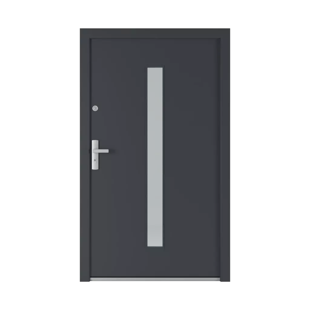 Model 42 ✨ drzwi-wejsciowe kolory-drzwi kolory-ral ral-8025-brazowy-blady 