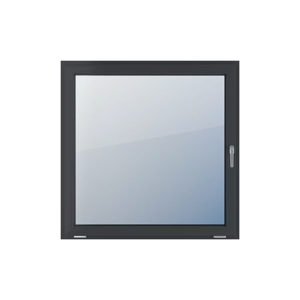 Jednoskrzydłowe produkty okna-aluminiowe    