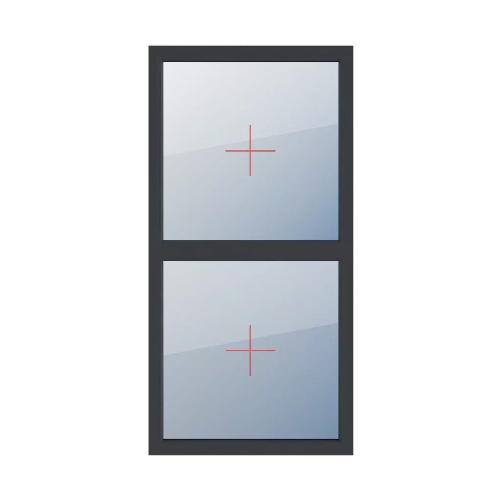 Szklenie stałe w ramie okna typy-okien 2-skrzydlowe podzial-symetryczny-pionowy-50-50 szklenie-stale-w-ramie 