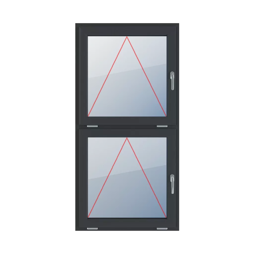 Uchylne z klamką z prawej strony okna typy-okien 2-skrzydlowe podzial-symetryczny-pionowy-50-50 uchylne-z-klamka-z-prawej-strony 