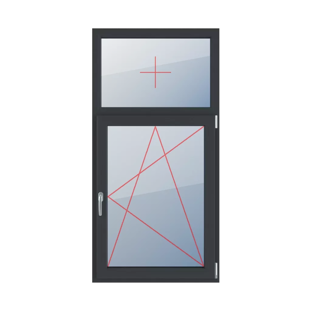 Szklenie stałe w ramie, rozwierno-uchylne prawe okna typy-okien 2-skrzydlowe podzial-niesymetryczny-pionowy-30-70 szklenie-stale-w-ramie-rozwierno-uchylne-prawe 