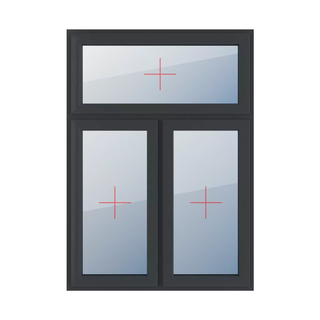 Szklenie stałe w skrzydle okna typy-okien 3-skrzydlowe podzial-niesymetryczny-pionowy-30-70 szklenie-stale-w-skrzydle 