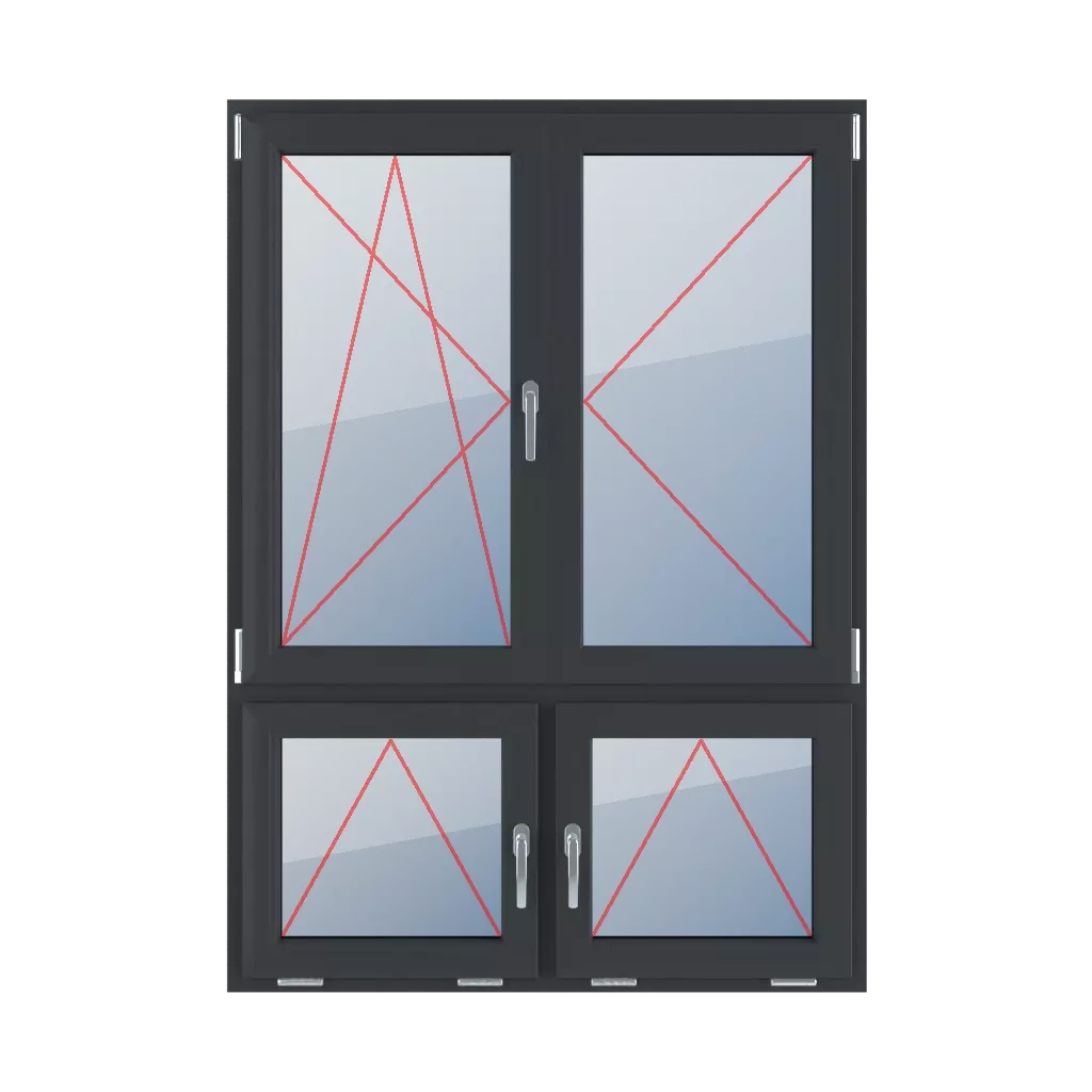 Rozwierno-uchylne lewe, rozwierne prawe, słupek ruchomy, uchylne klamki na środku okna typy-okien 4-skrzydlowe podzial-niesymetryczny-pionowy-70-30-z-ruchomym-slupkiem rozwierno-uchylne-lewe-rozwierne-prawe-slupek-ruchomy-uchylne-klamki-na-srodku 