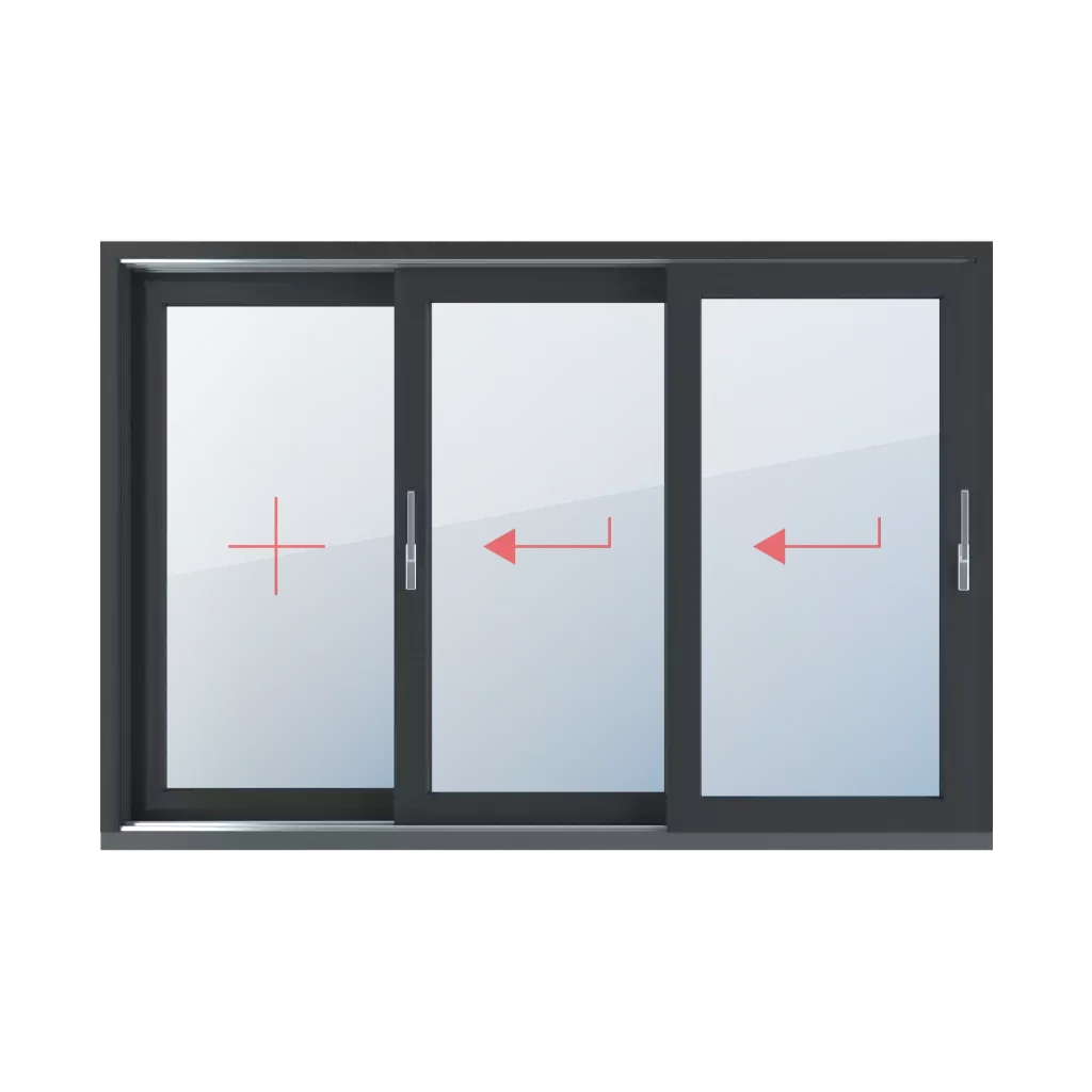 Szklenie stałe, przesuwne lewe okna typy-okien drzwi-tarasowe-przesuwne-hst 3-skrzydlowe  