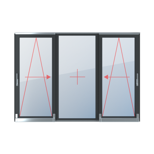 Tilt and slide right, fixed glazing, left tilt and slide | PSK ...