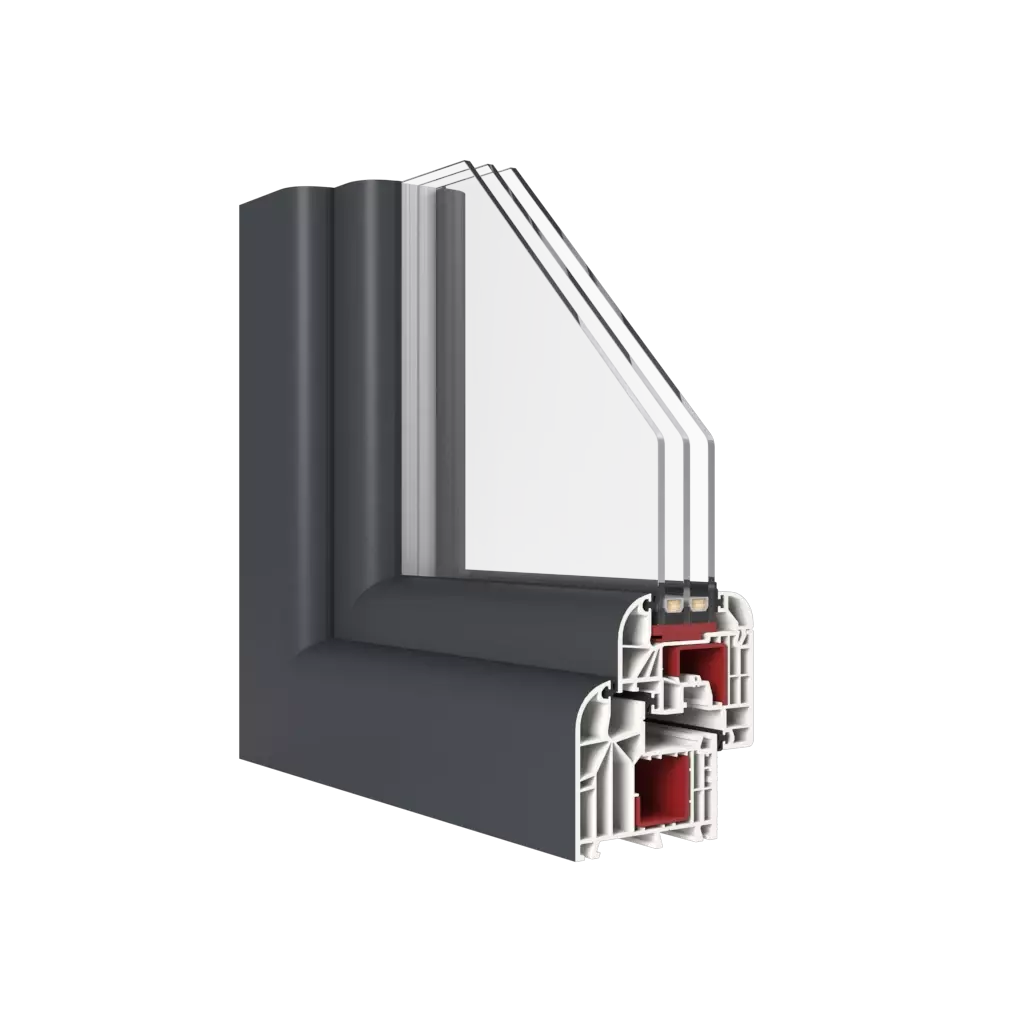 Ideal 8000 ✨ Rounded okna profile-okienne aluplast ideal-8000