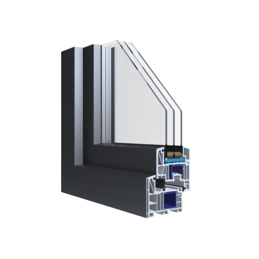 bluEvolution 82 MD With aluminum overlay okna profile-okienne salamander bluevolution-82-md