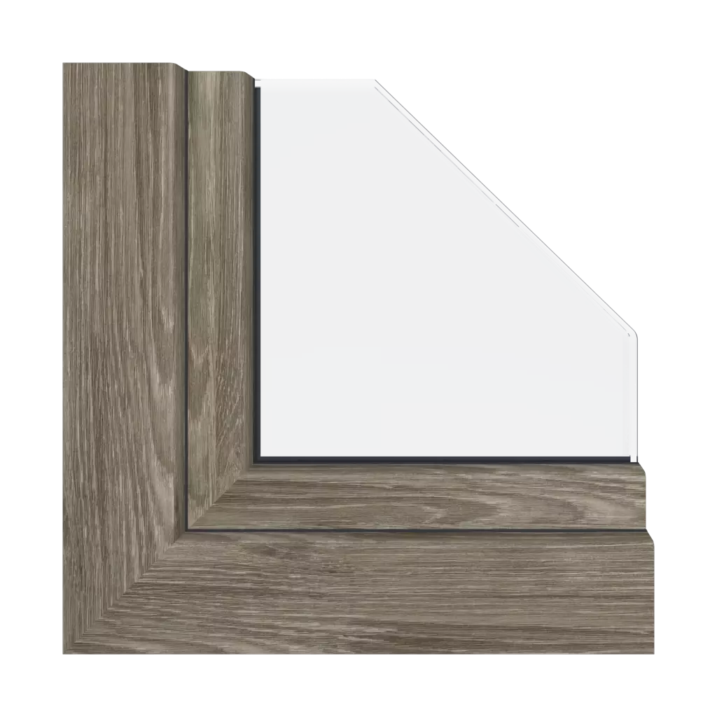 Dąb sheffield szary okna profile-okienne veka softline-82-md