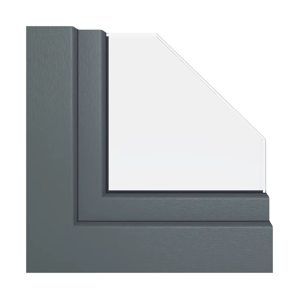 Ciemnoszary ✨ okna kolory  