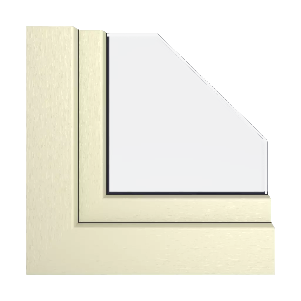 Kość słoniowa okna profile-okienne veka softline-82-md