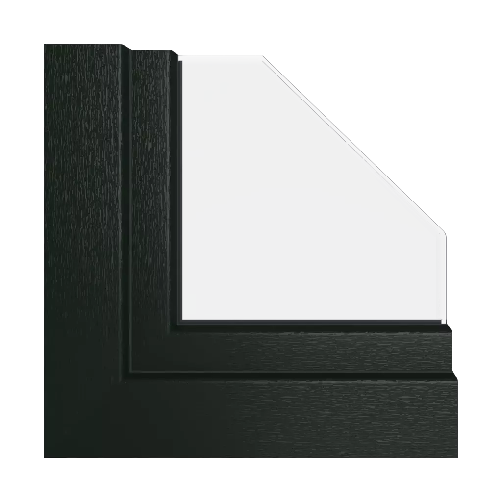 Zielony monumentalny okna profile-okienne veka softline-82-md
