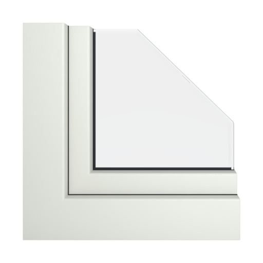 Papirusowo-biały okna profile veka softline-82-md