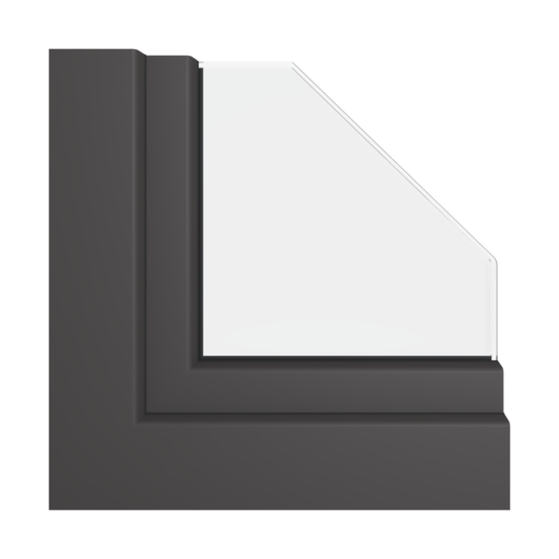 Umbra ultramatowy okna profile veka softline-82-md