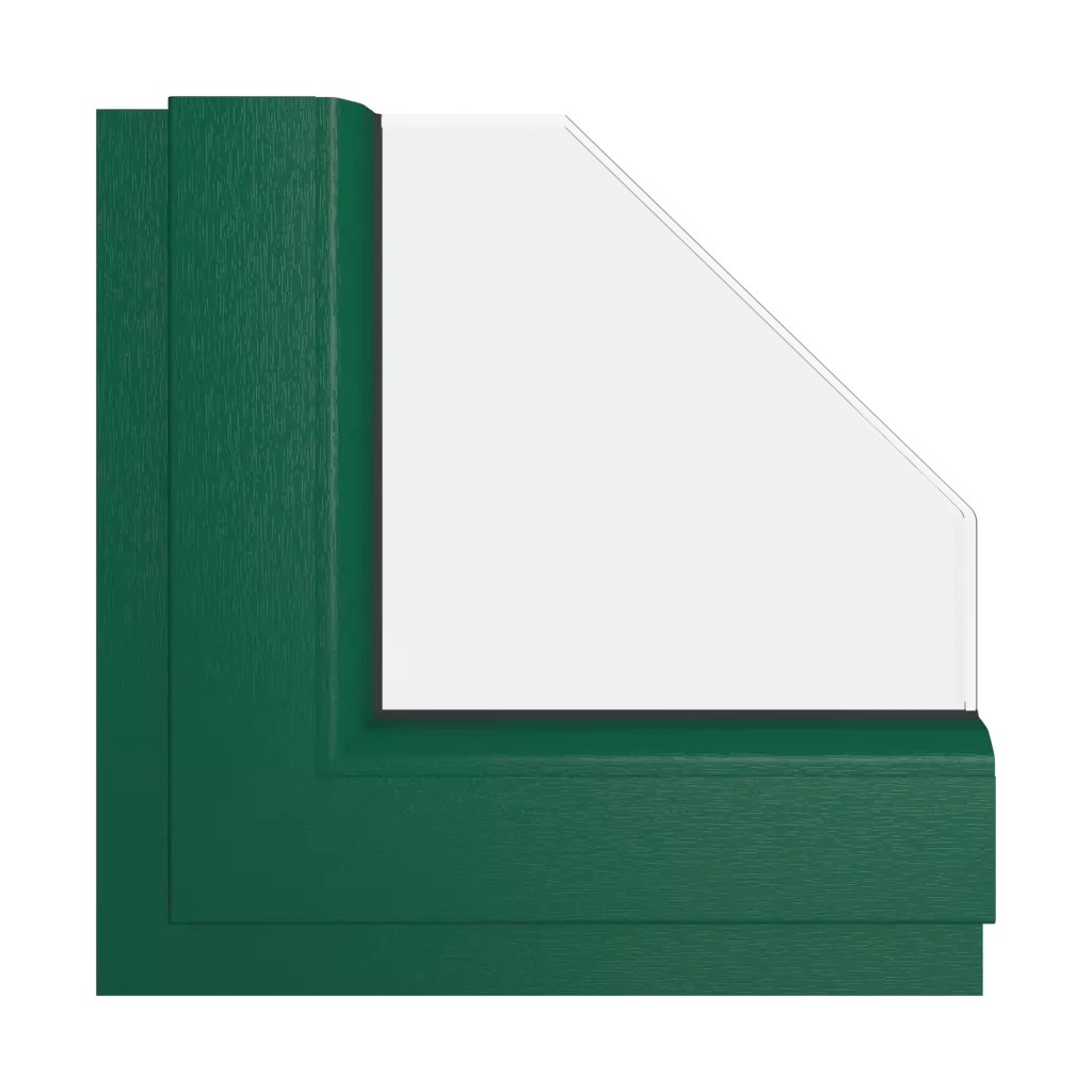 Zielony okna kolory veka zielony interior