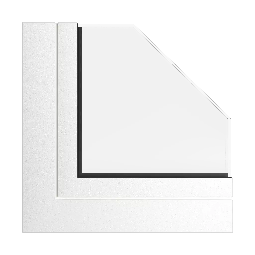 Biały beskidzki okna kolory aliplast