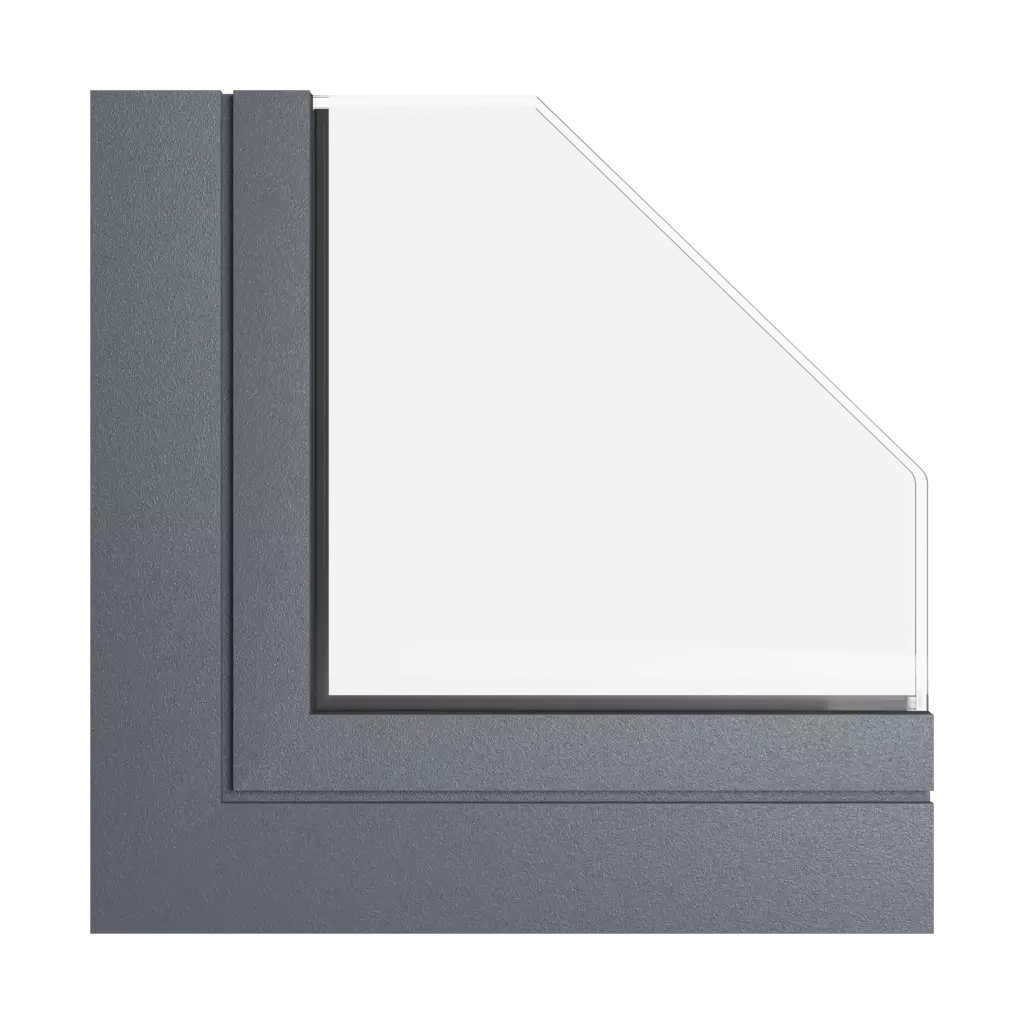 Szary łupek okna profile-okienne aliplast
