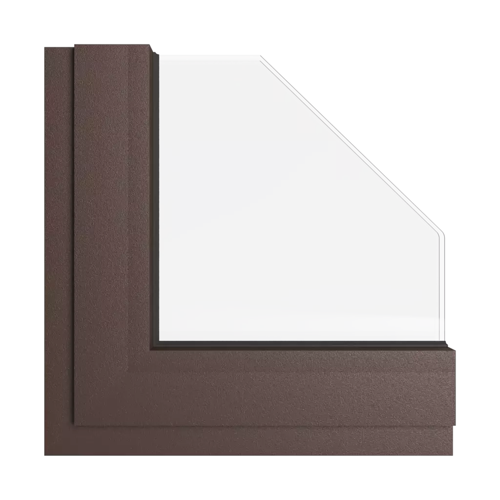 Ciemna czekolada okna kolory aliplast ciemna-czekolada interior
