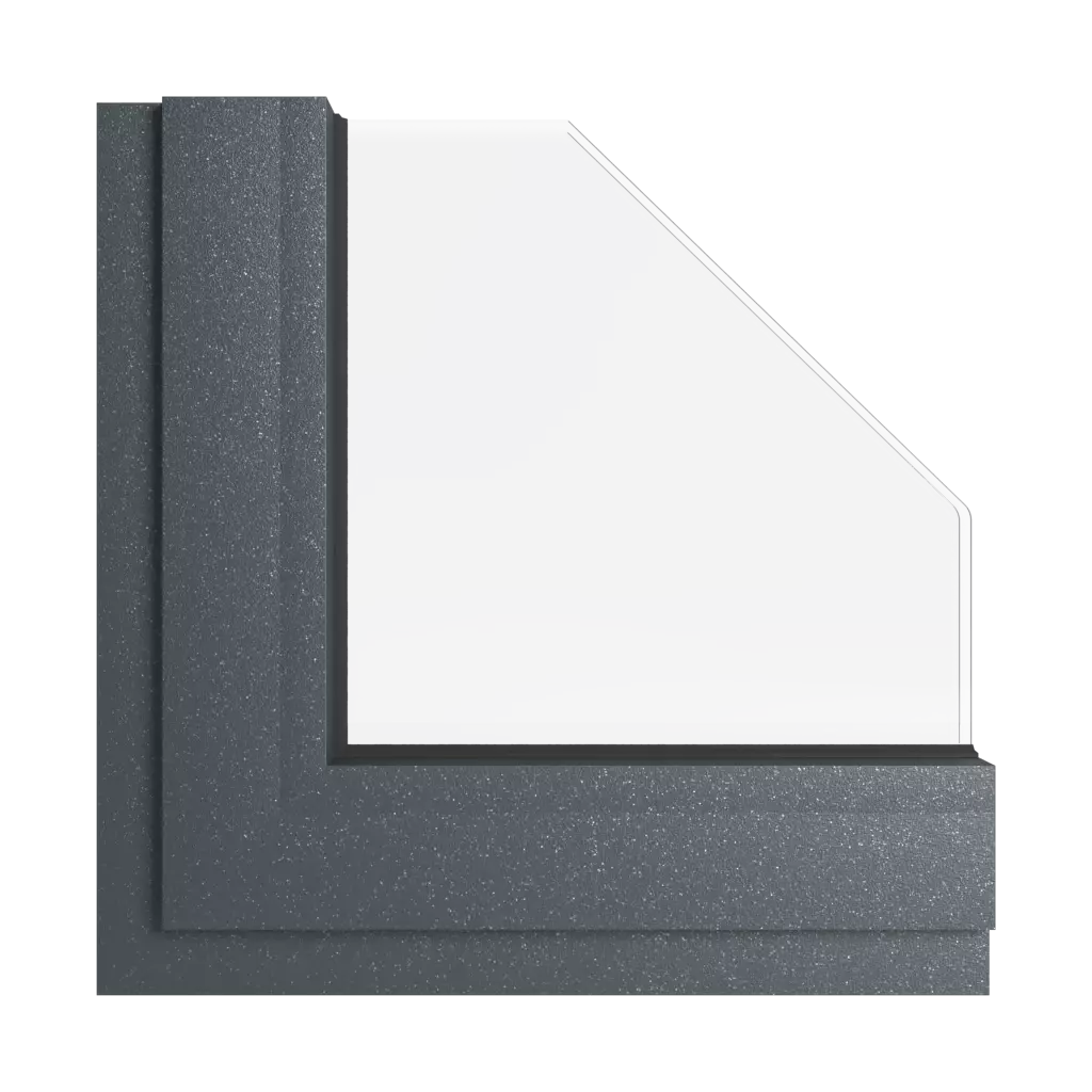 Szary antracytowy metaliczny okna kolory aliplast szary-antracytowy-metaliczny interior